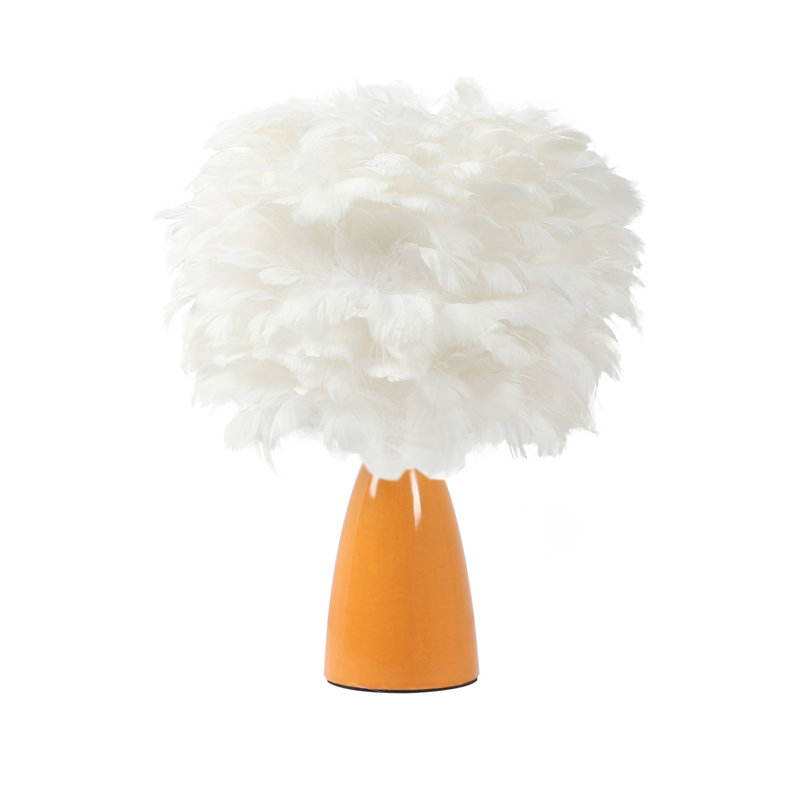 Lampe de table 14 po H, Orange