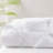 Warm Cotton Comforter Bedding Set, Hypoallergenic White Cozy Design For Home