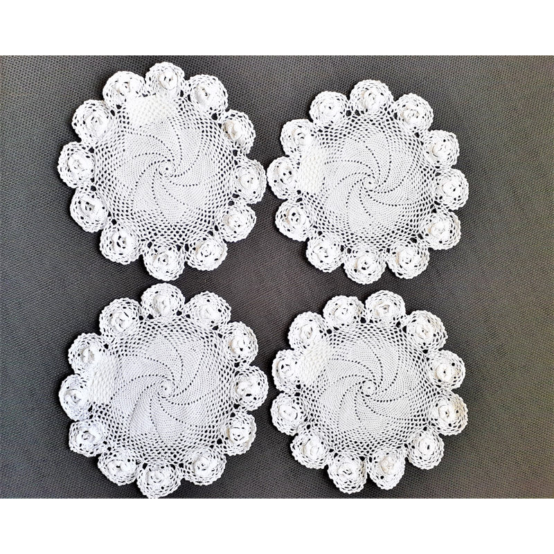 Accessoire pour table ronde floral