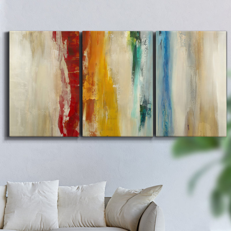 Vigil - Multi Piece Framed Canvas, 36" H x 72" W x 2" D