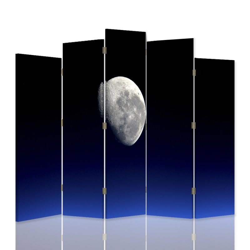 Abass 180 cm W x 170 cm H 5 - Panel Folding Room Divider