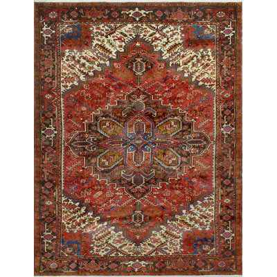 Khylar Heriz Aaban Red Rug