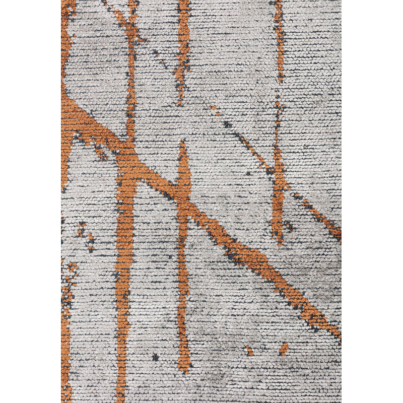 Rapture Abstract Area Rug, Rectangle 6'7" x 8'3"