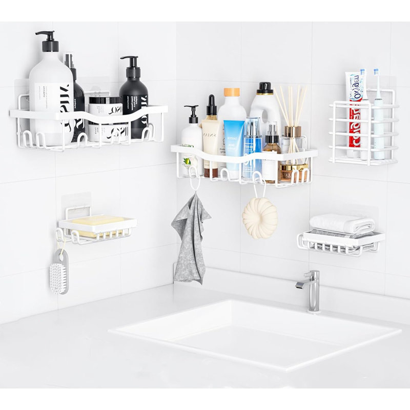 Metal Bathroom Shelves