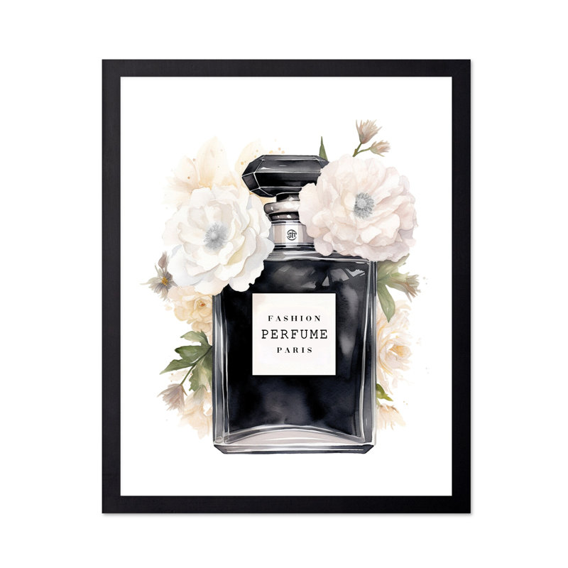 Parfum de mode noir, Unframed, Poster, 12"H x 16"W