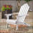 FOLDABLE ADIRONDACK CHAIR With Weather-Resistant Acacia Wood, Classic Design For Outdoor Comfort And Style-1832699120
