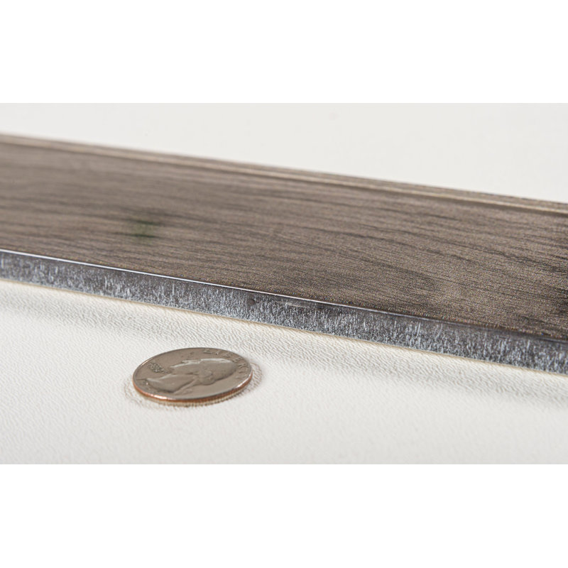 Gudov 3" x 14" Glass Wood Look Subway Tile, Oster