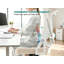Chaise de bureau ergonomique, chaises de bureau en maille de 300 lb avec roulettes, chaise de jeu confortable, chaise de bureau à haut dossier pour de longues heures