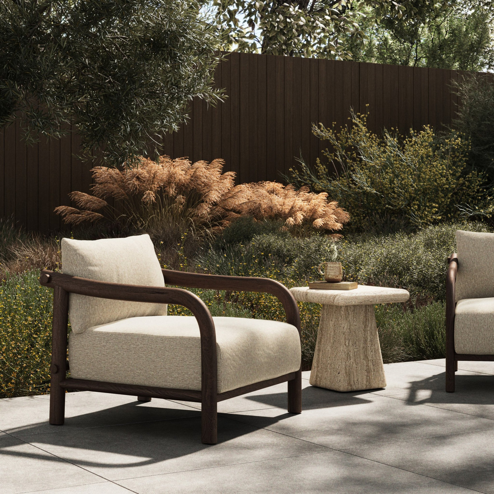 Teak Outdoor Lounge Chair