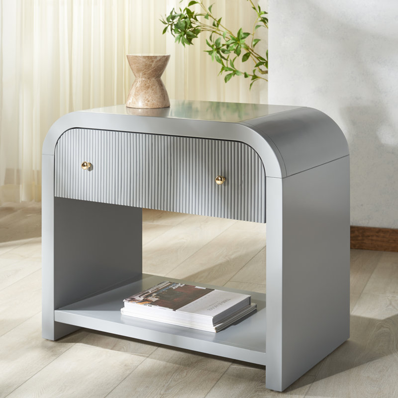 Liabella 1 - Drawer Nightstand, Navy