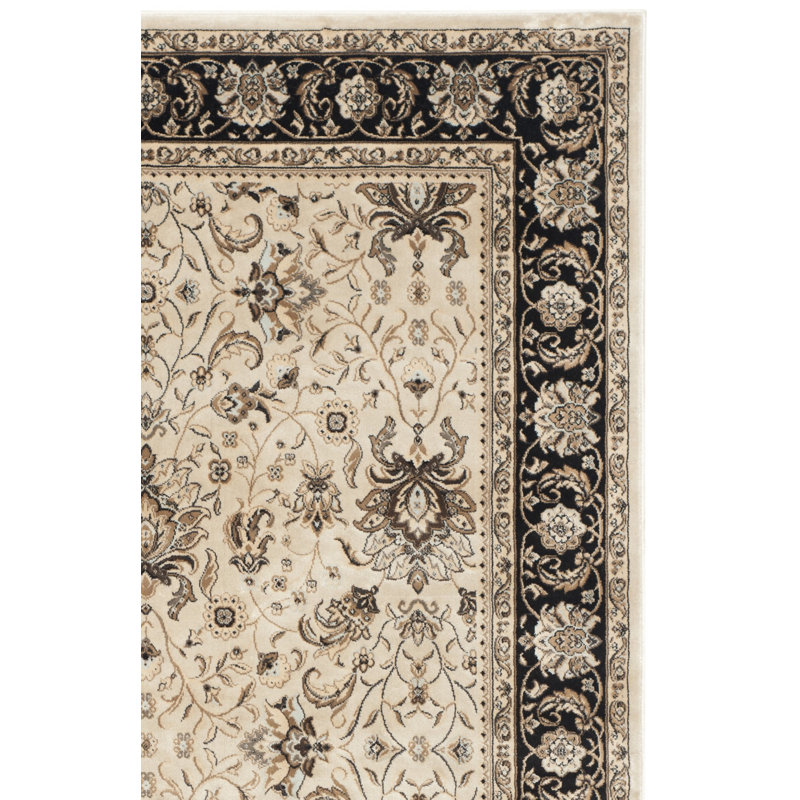 Tapis 100% viscose Petronella, Rectangle 6 pi 7 po x 9 pi 6 po