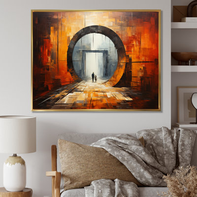 " Orange Tunnel Interwoven "