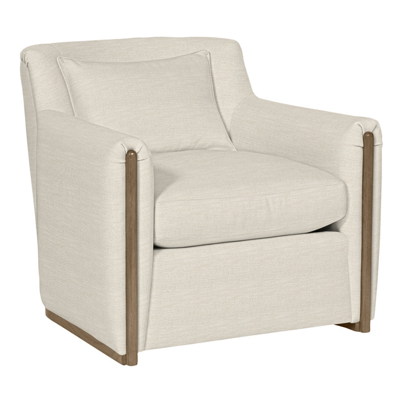 Thom Filicia Home Armchair, Tommy Flax Crypton® Performance Fabric, Hampton