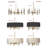 Langford 8 Light Shaded Drum Chandelier-797362753