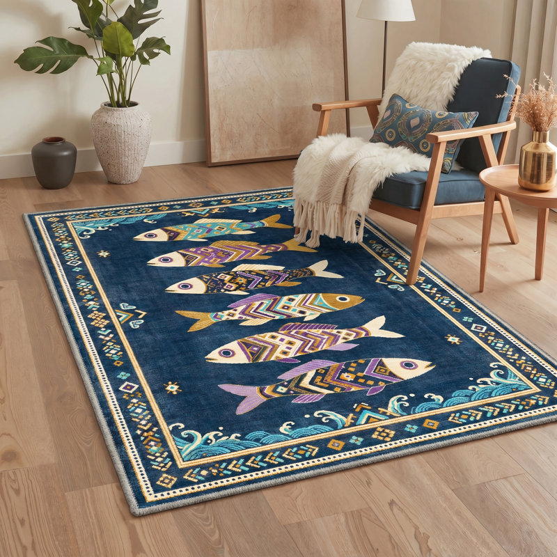 Tapis Bungalow Bungalow Rose, Rectangle 6' x 9'