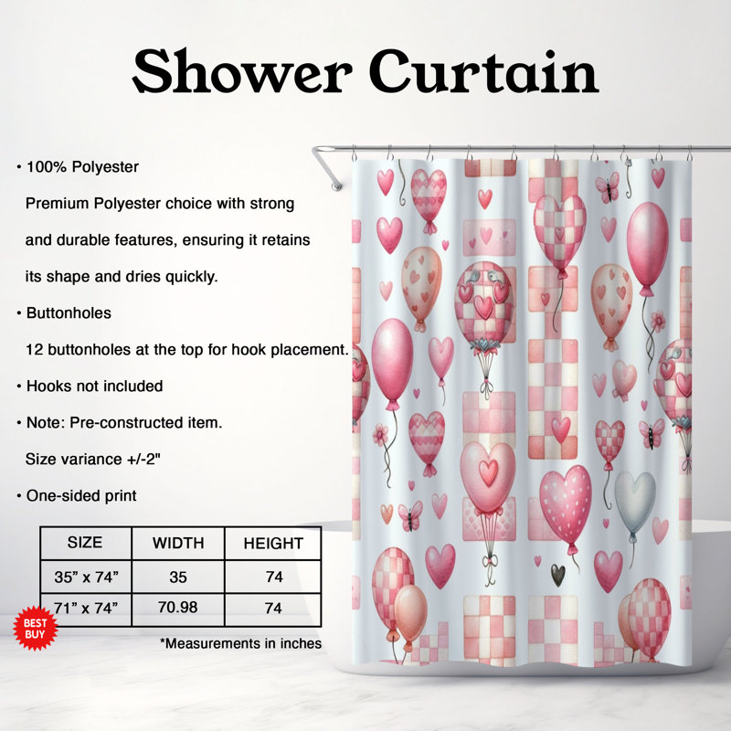 Rideau de douche Snug Bear - Premium 164, H 74 po x l 71 po