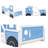Classic Car-Shaped Platform Bed Immersive Customization Safe Sleep For Kids-1346615835-1346615812