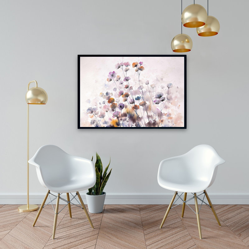 "Fleurs sauvages" sur toile