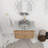 Single Bathroom Floating Vanity With Quartz Top-707171130
