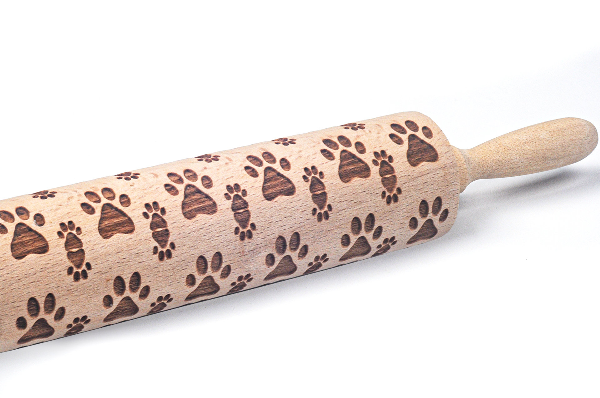 Embossed Woodland Cottage Rolling Pin