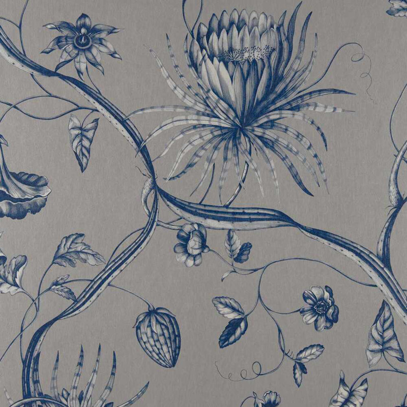 Phaedra Fabric, Prussian Blue