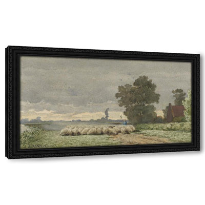 Landschap met kudde schapen (1857 - 1884)