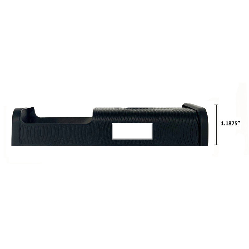 Housse pour sonnette vidéo Waves, Noir mat