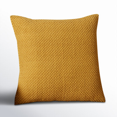 Mansel Square Cotton Pillow Cover & Insert