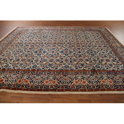 Tapis traditionnel floral All-Over 10 x 13