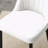 A Modern Dining Chair With Pu Leather Backrest And Metal Legs, Suitable For Kitchens, Bedrooms, And Offices-1166901048-1166901054