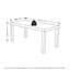Bourbana Four Leg Coffee Table-927495095