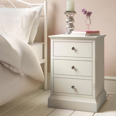 Broadridge 44cm W Solid Wood Bedside Table