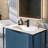 Mendiola 34 In. Wall Mount Single Sink Bath Vanity With Solid Surface Top And Integrated Sink-1339528397
