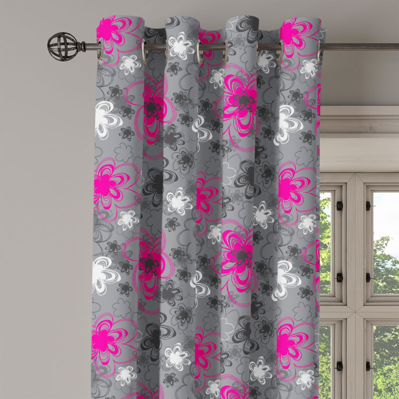 Sateen Blackout Curtains / Drapes Single Panel