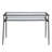 Latonnia Glass Top Metal Base Writing Desk-647189820