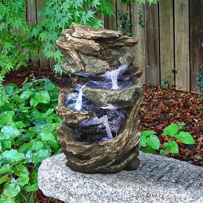 Fontaine en cascade Glacier Peak