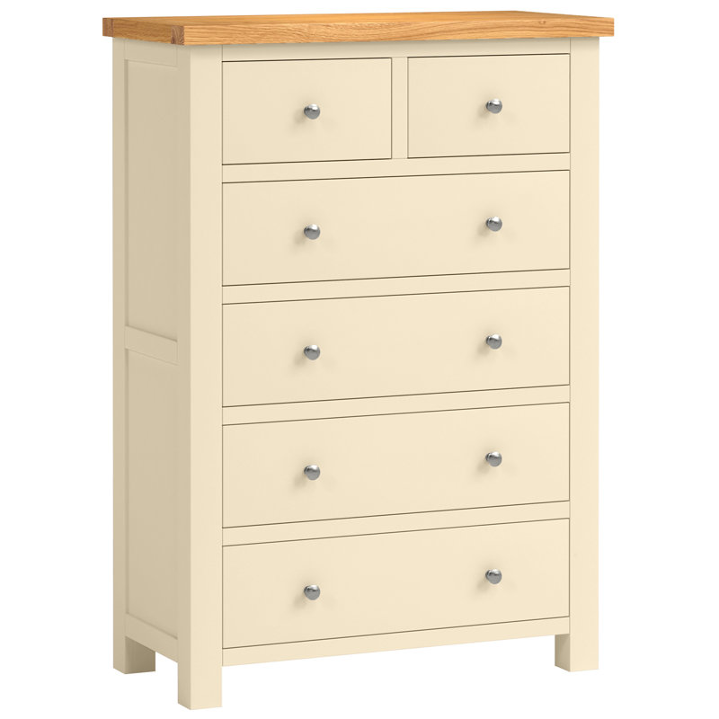 Oxford 85 cm W Chest of 6 Drawers