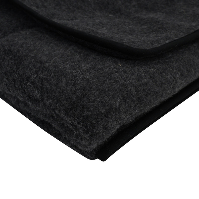 Olivas Throw Blanket, W200 x L220cm, Black