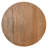 Contemporary Claunch Coffee Table – Tropical Style Mango Wood Top with Black Rattan Base for Home-1046723937