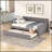 Upholstered Daybed With Trundle-498751622-471323204