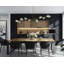 Lustre linéaire en cristal 10 lumières Dreanda-1331800441