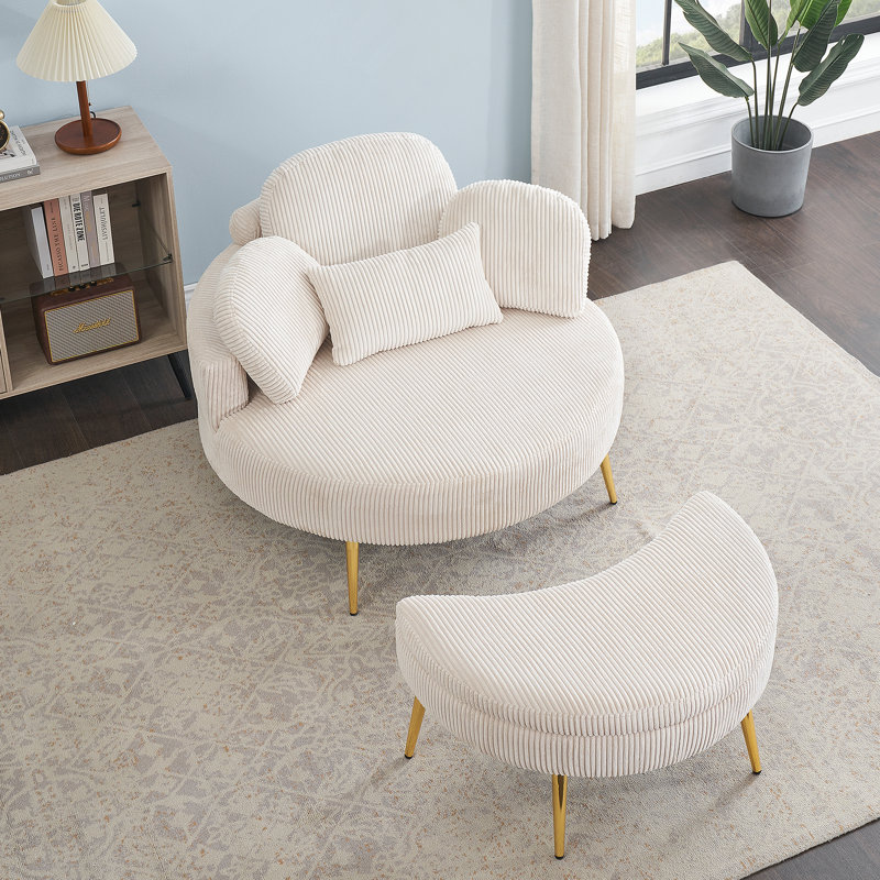 Petit canapé confortable avec table de bout pour la pause déjeuner, thé décontracté, idéal pour les petits appartements et les chambres à coucher