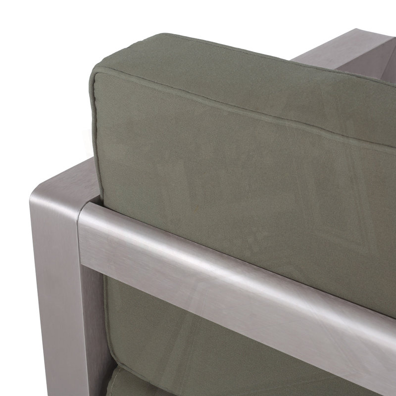 Fauteuil club d'extérieur, Vert