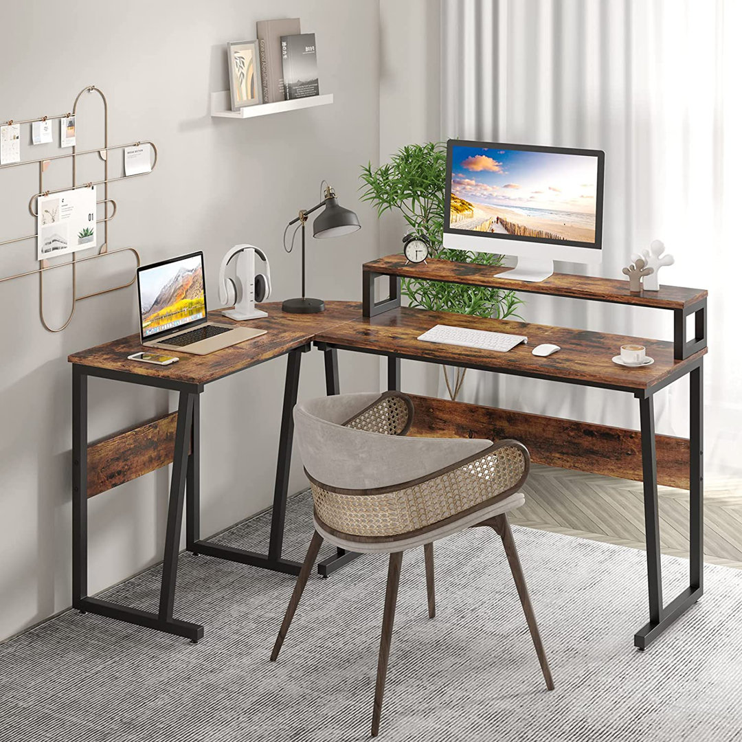 Saggiomo 138Cm W L-Shape Computer Desk