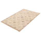 Aquill One-of-a-Kind 5'2" X 7'8" New Age Wool Area Rug in Light Khaki