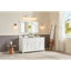 Meuble-lavabo en bois massif 60 po avec comptoir en pierre artificielle 60 po-106886517-106886519