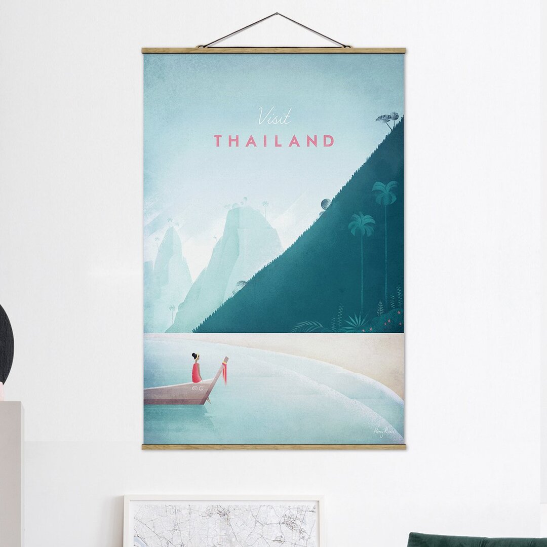 Reiseposter aus Stoff - Thailand