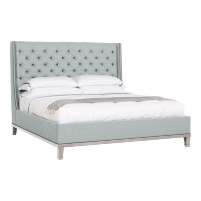 Michael Weiss Upholstered Wingback Bed