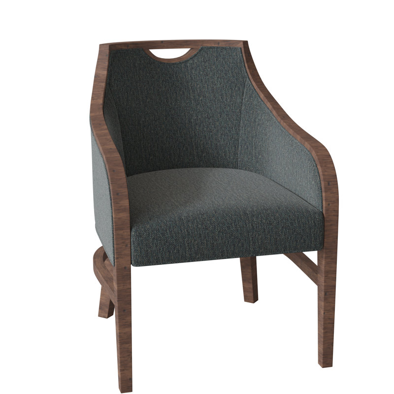 Anthony 24" W Armchair, Espresso, 9508 Oasis Olefin