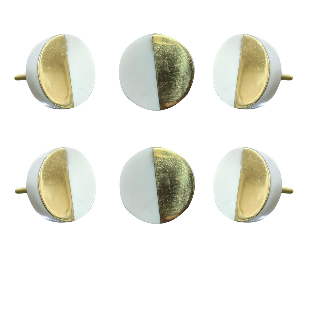 Luna 1.55" Round Knob (Set of 6) Perilla Home